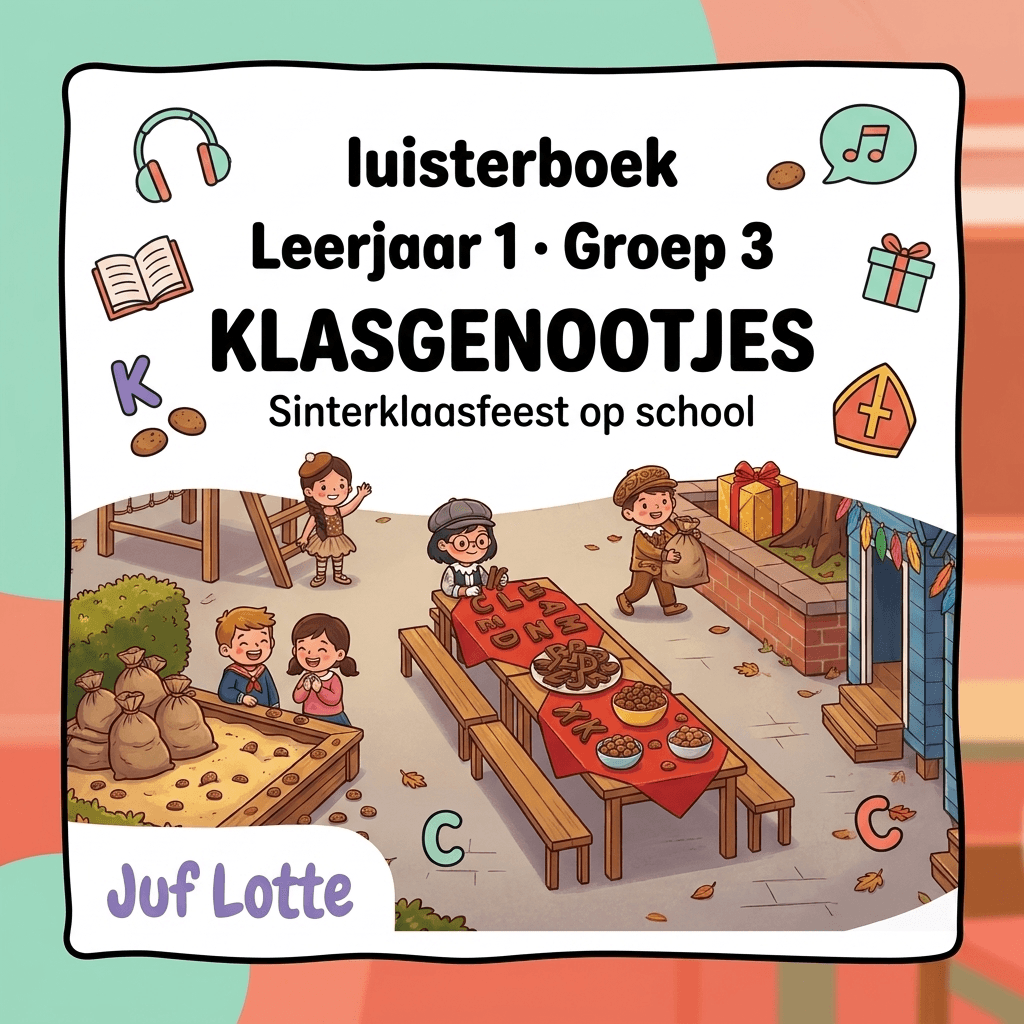 Voorbeeldpagina van de bundel Sinterklaasfeest op school